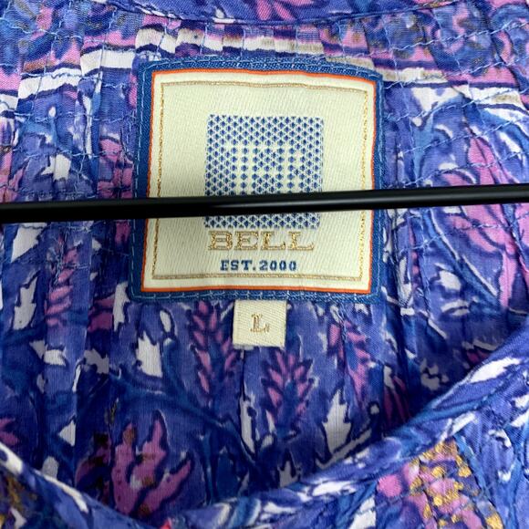 Alicia Bell Cameron Midi Dress Multi, Womens Large Blue - Picture 15 of 16